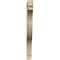 Ekena Millwork Funston Block Rough Sawn Bracket, Douglas Fir, 4"W x 38"D x 46"H BKT04X38X46FST05RDF - alternate 3